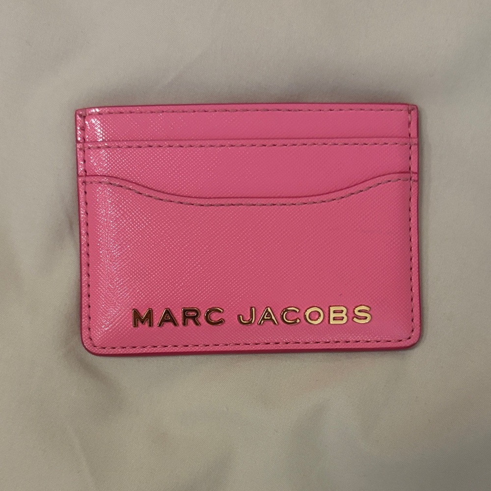 Marc Jacobs Vibrant Pink Card Holder